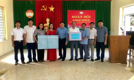 Ngày hội Đại đoàn kết toàn dân năm 2024 tại thôn Tôm