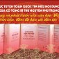 Cuộc thi trực tuyến toàn quốc tìm hiểu về nội dung cuốn sách “Xây dựng và phát triển nền văn hóa Việt Nam tiên tiến, đậm đà bản sắc dân tộc” của cố Tổng bí thư Nguyễn Phú Trọng
