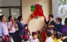Lễ khánh thành bàn giao hạng mục lớp học mẫu giáo điểm trường mầm non thôn Mý, xã Ái Thượng, huyện Bá Thước
