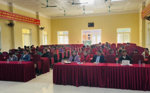 Hội nghị đối thoại chính sách thực hiện bình đẳng giới và giải quyết những vấn đề cấp thiết đối với phụ nữ và trẻ em năm 2023. 