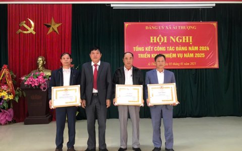 Hội nghị tổng kết công tác Đảng năm 2024, triển khai nhiệm vụ năm 2025